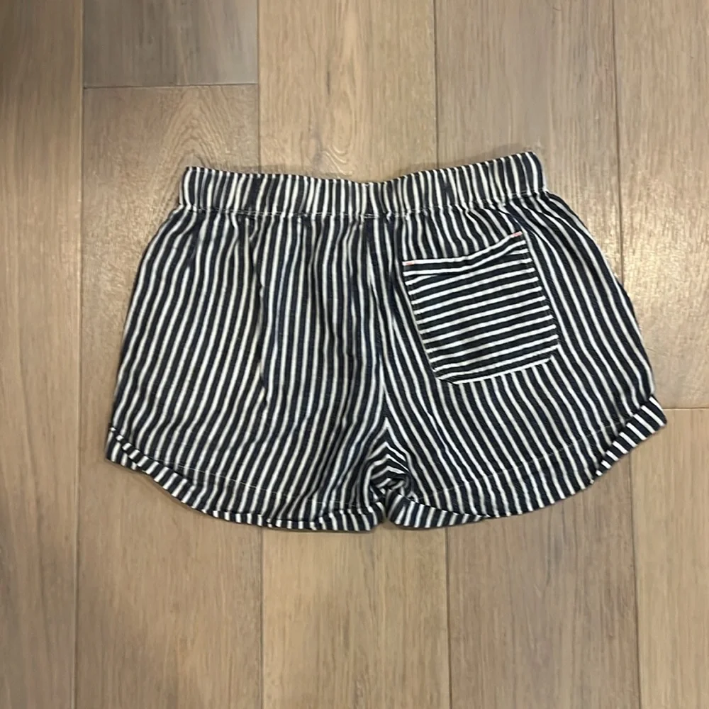 J. Crew Crewcuts girls cotton linen striped shorts. Size 12. Excellent condition - Picture 2 of 6